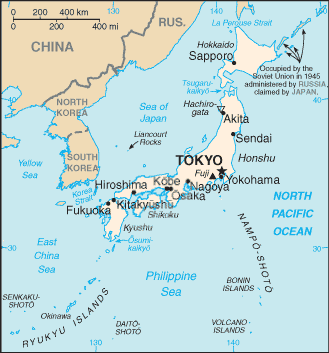 Japan - List of Asian Countries
